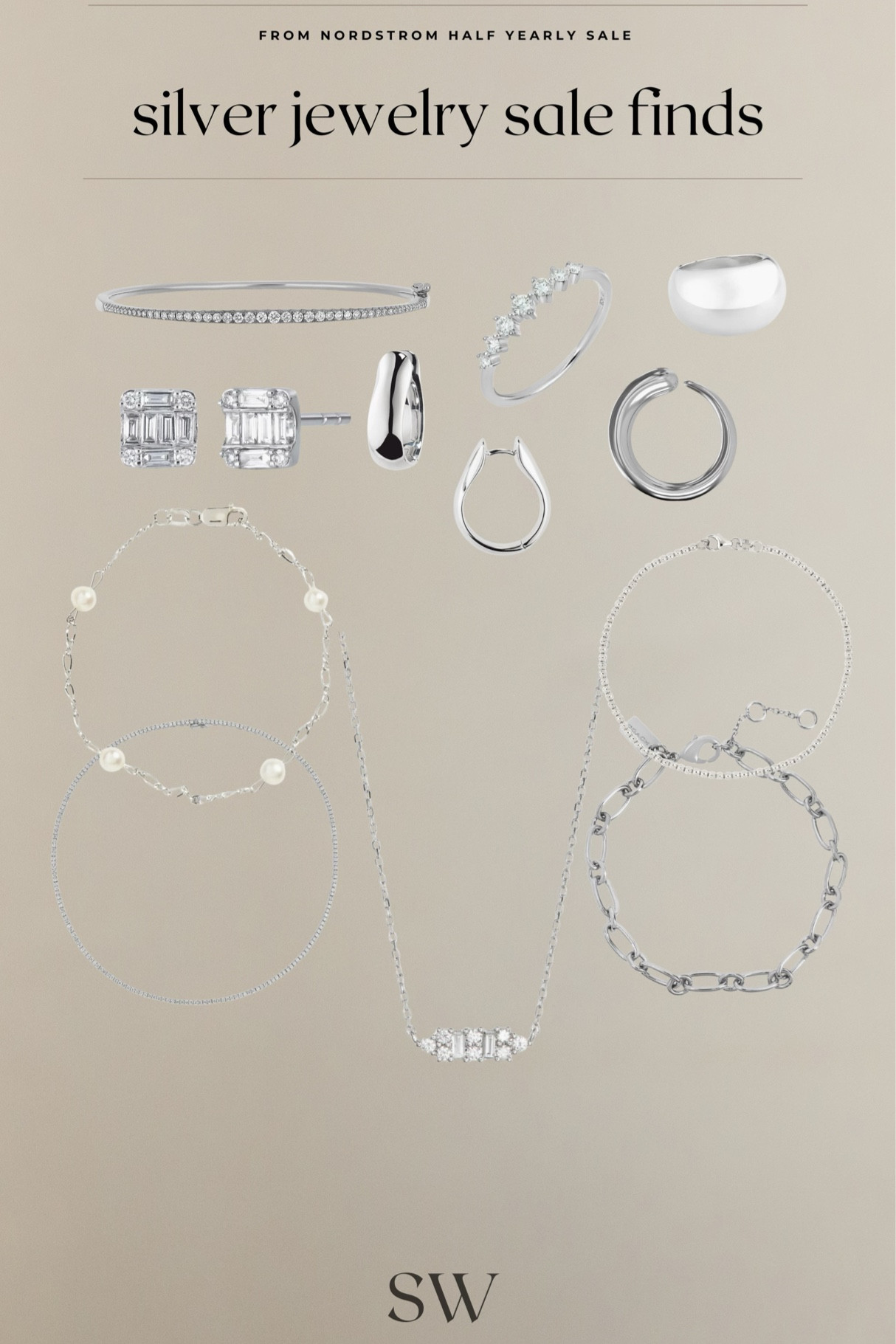 silver jewelry finds from Nordstrom half yearly sale 💍!

#LTKStyleTip #LTKBeauty #LTKSaleAlert