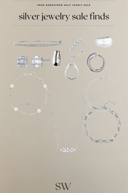 silver jewelry finds from Nordstrom half yearly sale 💍!

#LTKStyleTip #LTKBeauty #LTKSaleAlert