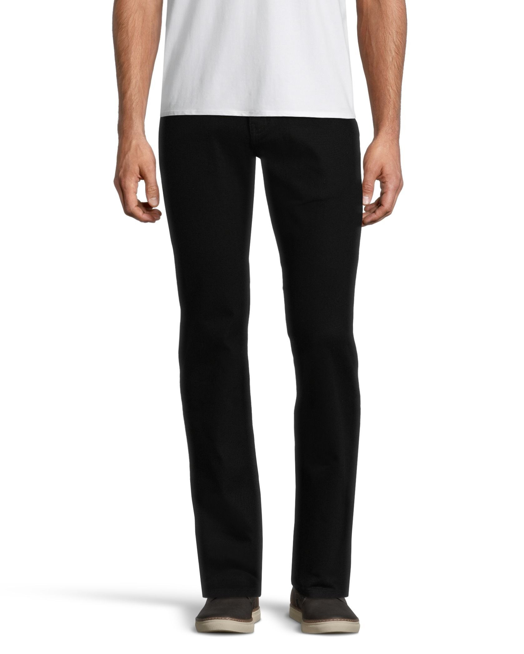 Denver Hayes Men's Value Stretch Straight Fit Jeans - Black #4AMCDHAS29125, #4AMCDHAS29125X | Mark's - Lequipeur