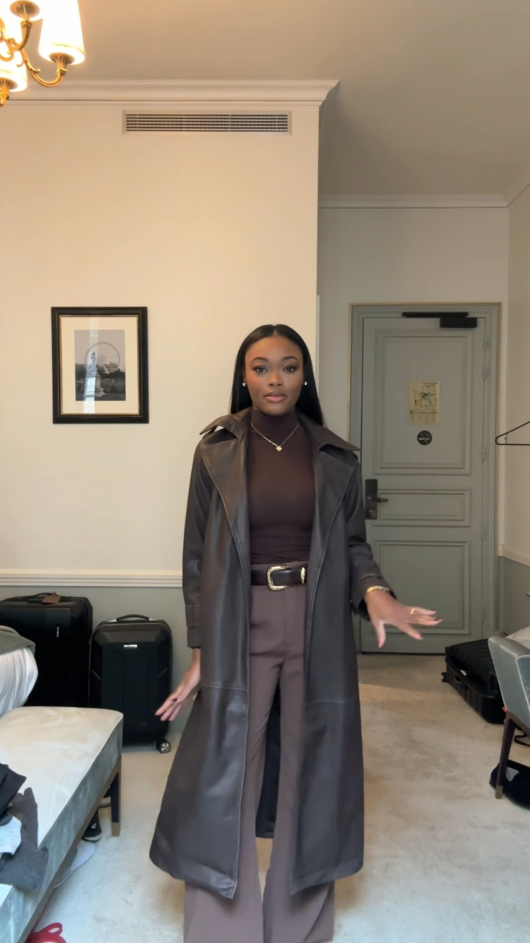 Outfit of the day for shopping in Paris 🤎

#LTKTravel #LTKSeasonal #LTKVideo