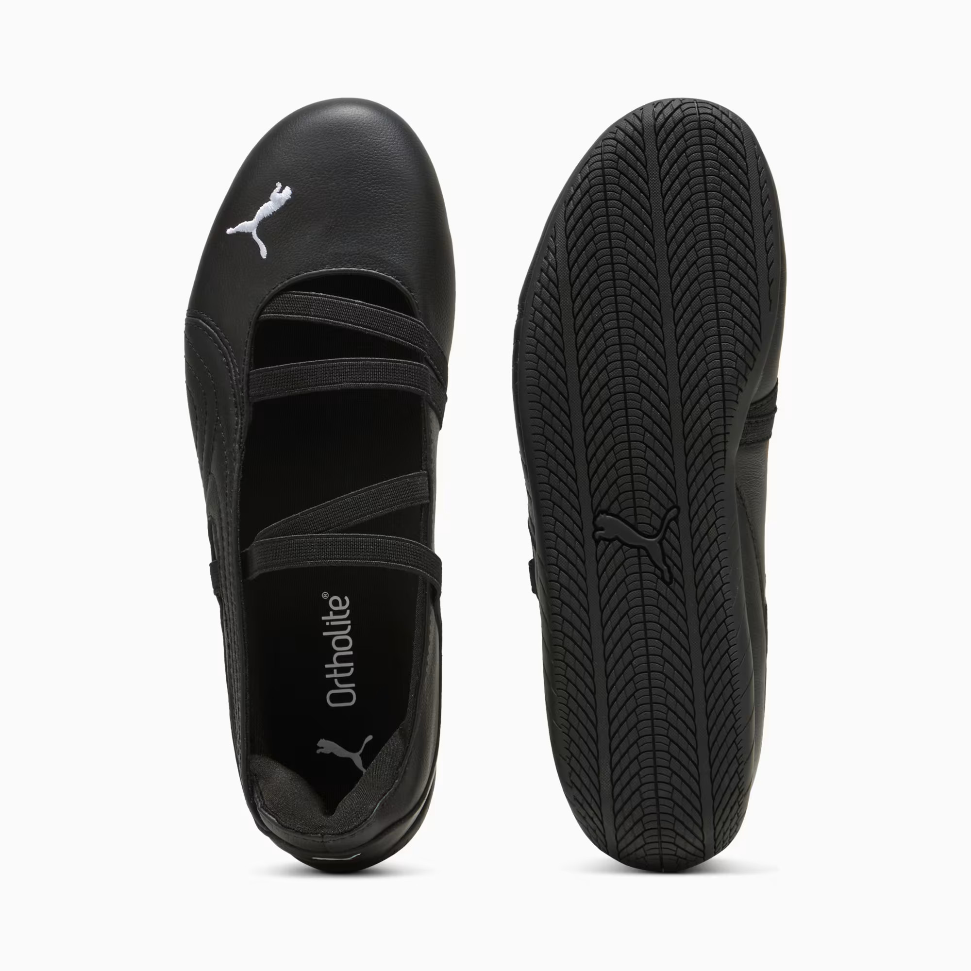 Speedcat Ballet Leather Shoes Women | black | PUMA | Puma EU