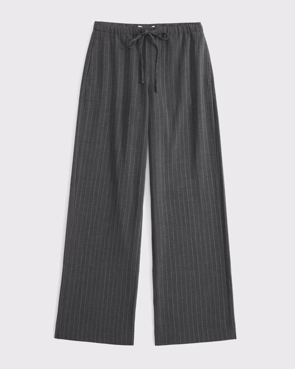 Women's Menswear Pull-On Pant | Women's New Arrivals | Abercrombie.com | Abercrombie & Fitch (US)