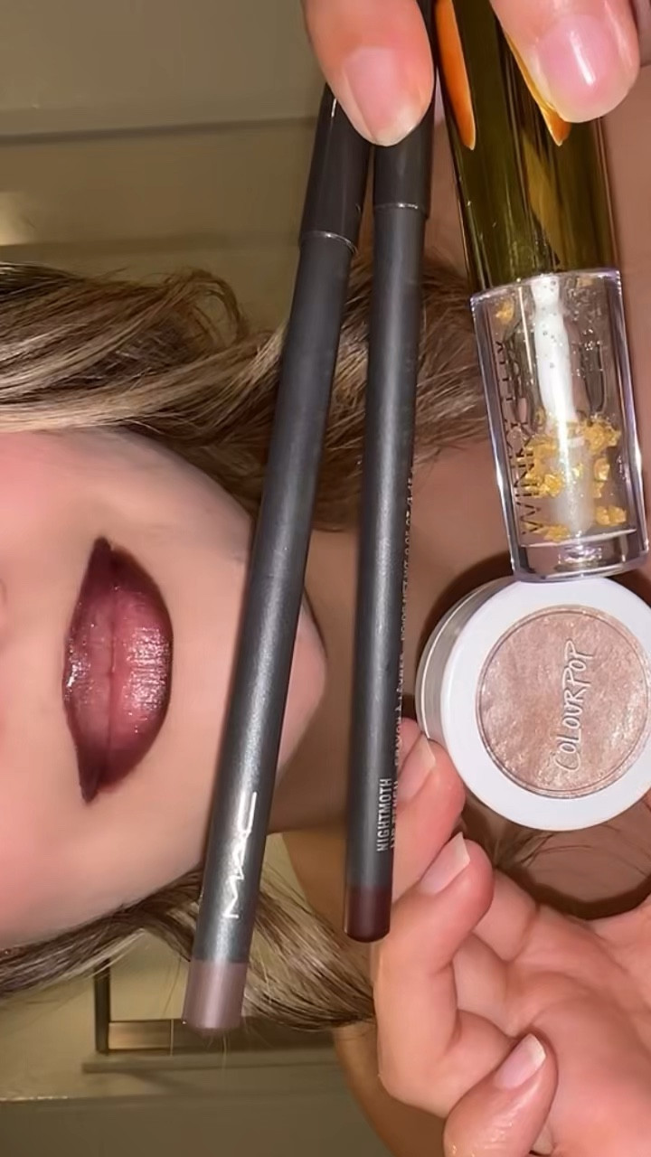 The prettiest lip combo using Colourpop flexitarian highlighter for a center pop and Mac lip liners in Chestnut & Nightmoth!🤌🏼✨🫦

#LTKVideo #LTKStyleTip #LTKBeauty
