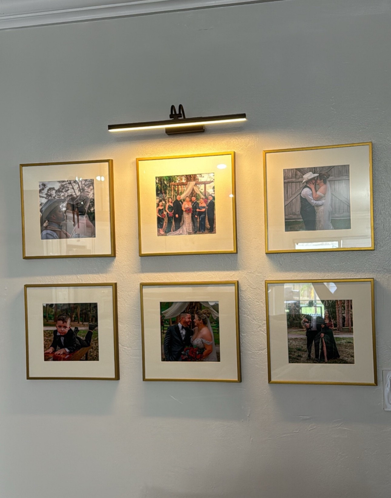 Perfect gallery wall , gallery gold frames from Amazon and light 

#LTKSaleAlert #LTKFindsUnder100 #LTKHome