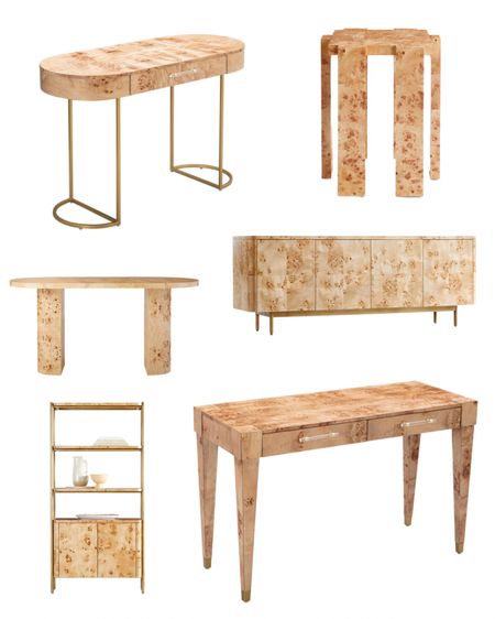 Burl furniture finds low and high price points 

#LTKhome