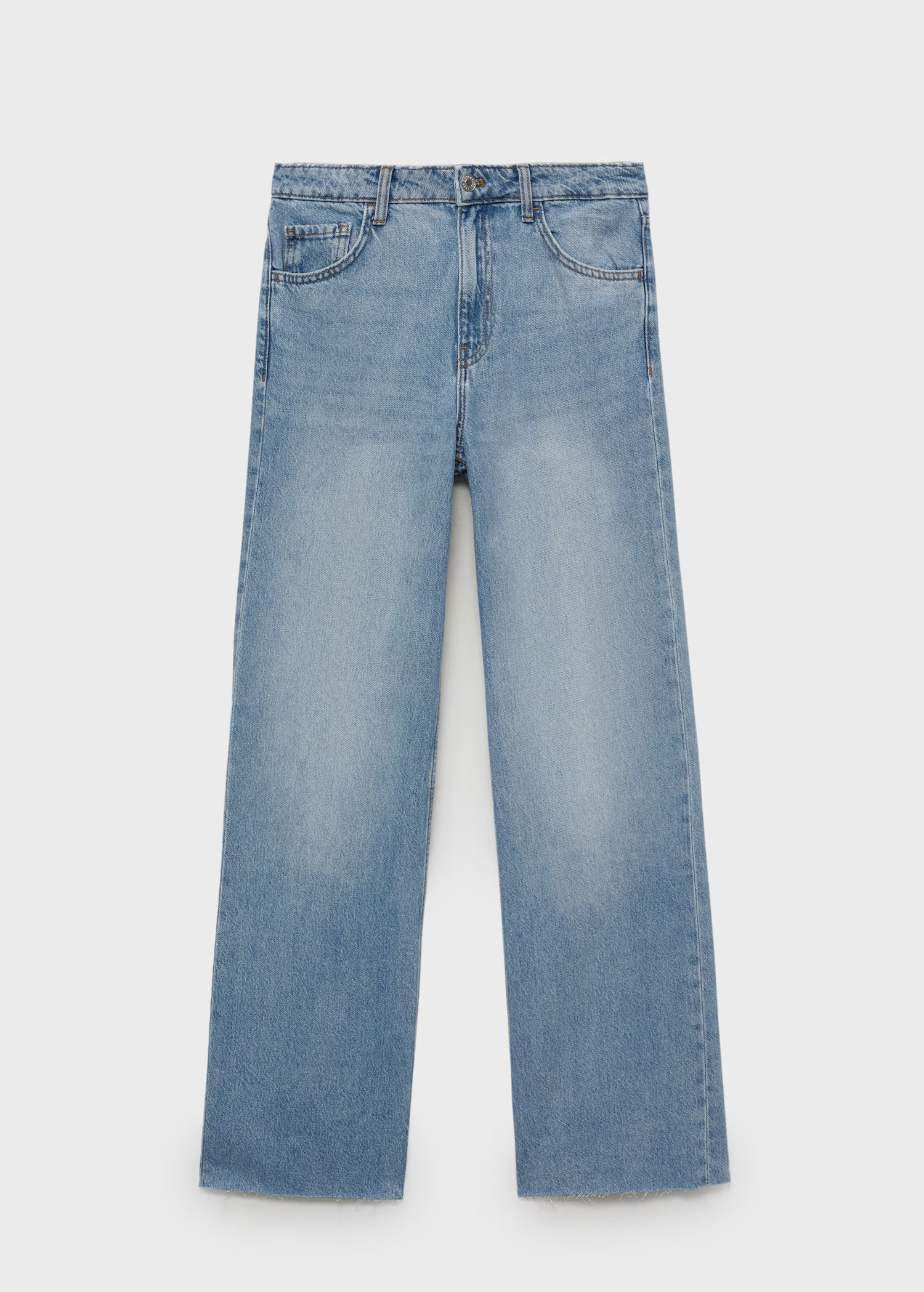 Danila High-Waist Wide-Leg Jeans | Mango EU