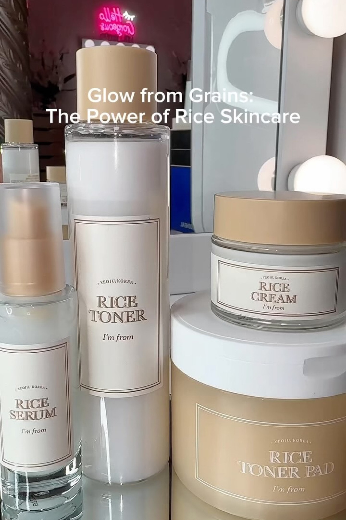 gifted by I’m from 
Rice-powered skincare made simple! Swipe, hydrate, and glow with the I’m From Rice Skincare Set. Bright, balanced, and beautiful skin starts here
@imfrom_usa @imfrom_global #imfrombfcm #imfrom