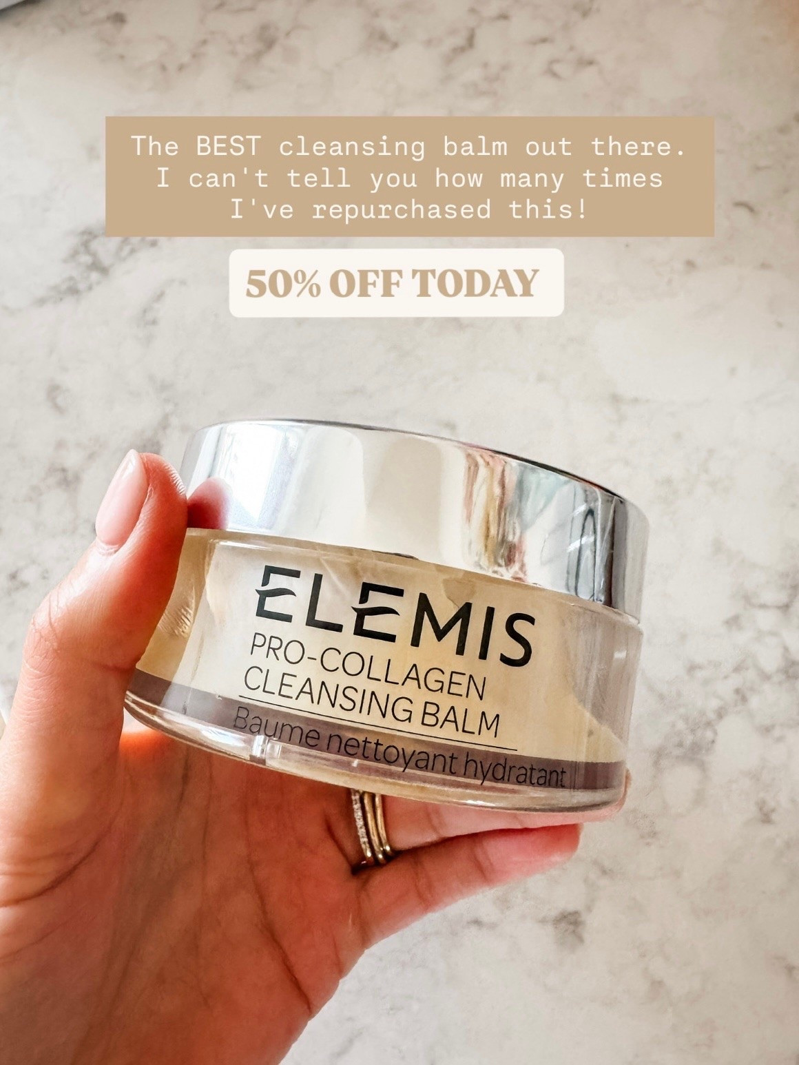 The cleansing balm I use every night to take off my make up is 50% off for Amazon Prime Day! 🙌🏼 It’s truly the best!

Loverly Grey, cleansing balm, make up remover, Amazon, prime day, beauty

#LTKBeauty #LTKSaleAlert