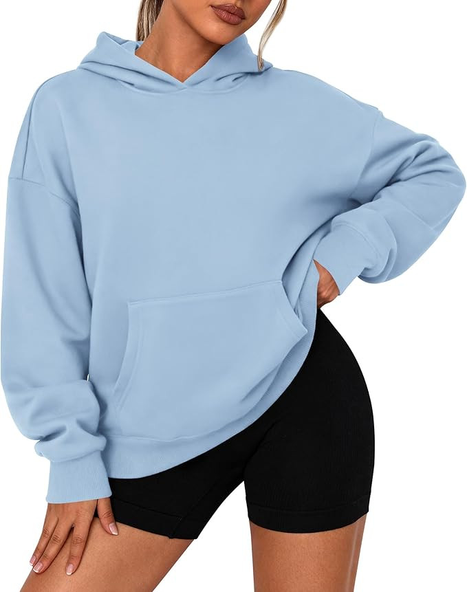 PRETTYGARDEN Womens Oversized Hoodies Fleece Sweatshirts Fall Fashion 2026 Long Sleeve Pullover T... | Amazon (US)