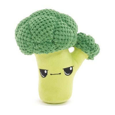 BARK Punk Brocc Broccoli Dog Toy: All Breed Sizes, 0.3 lb, Squeaks & Crinkles, Occupy & Cuddle | Target