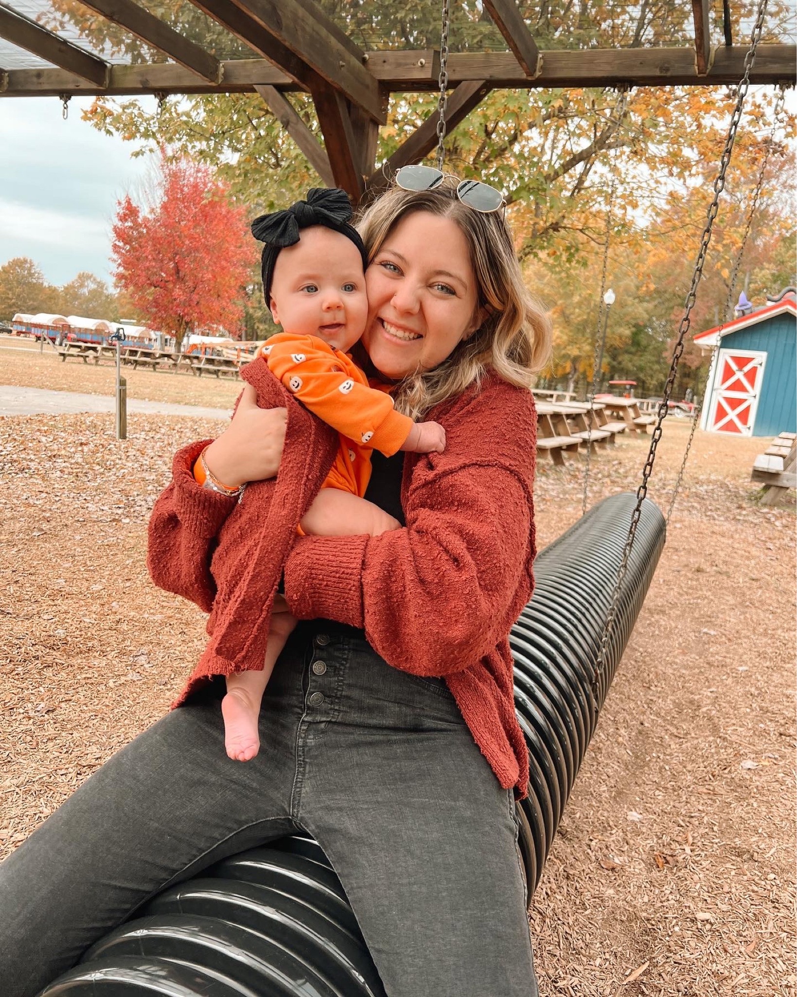 Family trip to the pumpkin patch / mom and me / first time mom

#LTKunder100 #LTKbaby #LTKfamily