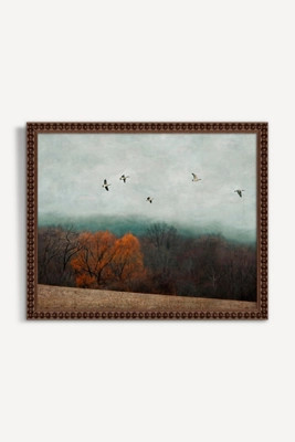 Orange Tree and Flying Geese Wall Art | Anthropologie (US)