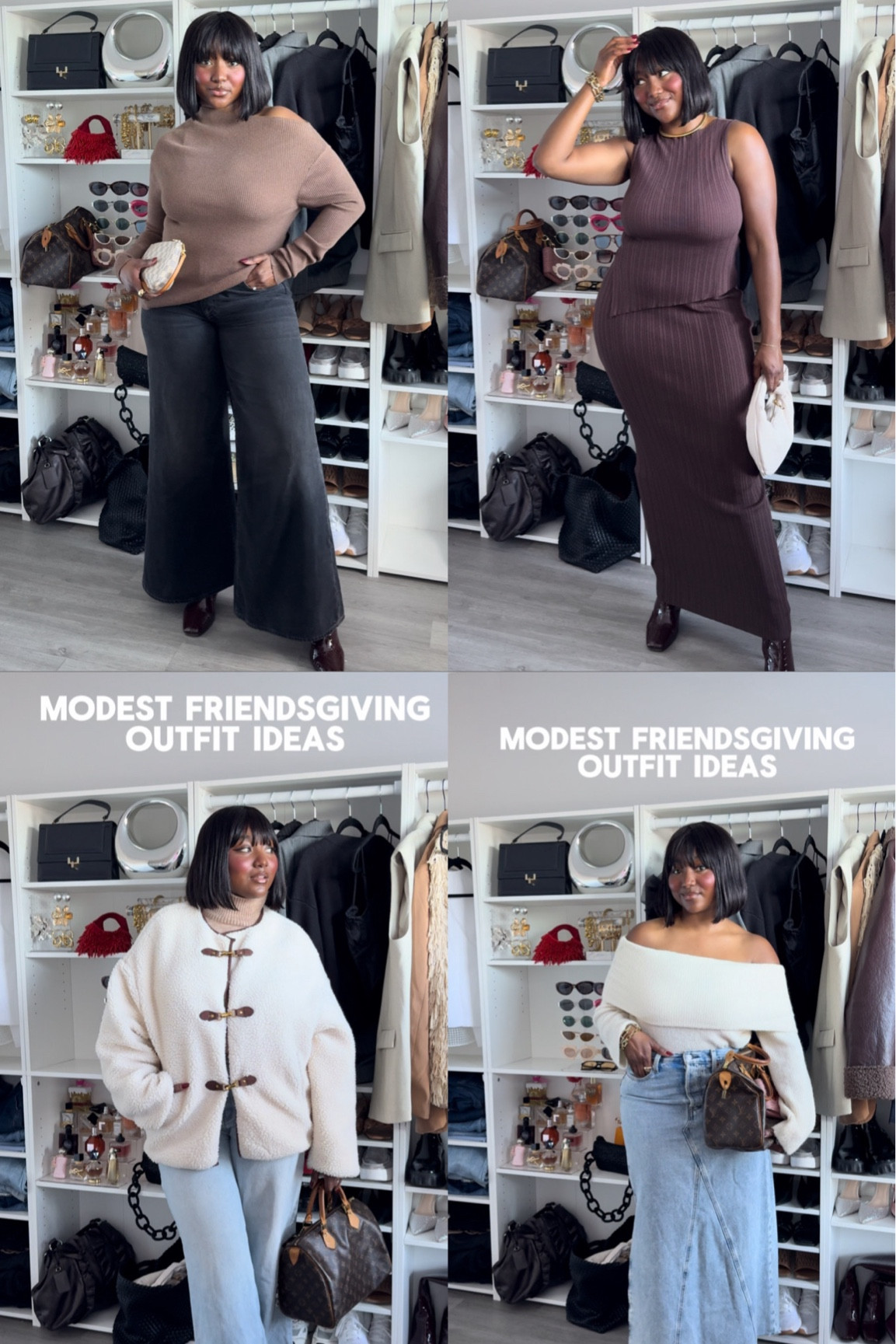 Modest Friendsgiving outfit ideas. 

#LTKMidsize #LTKStyleTip #LTKFindsUnder100