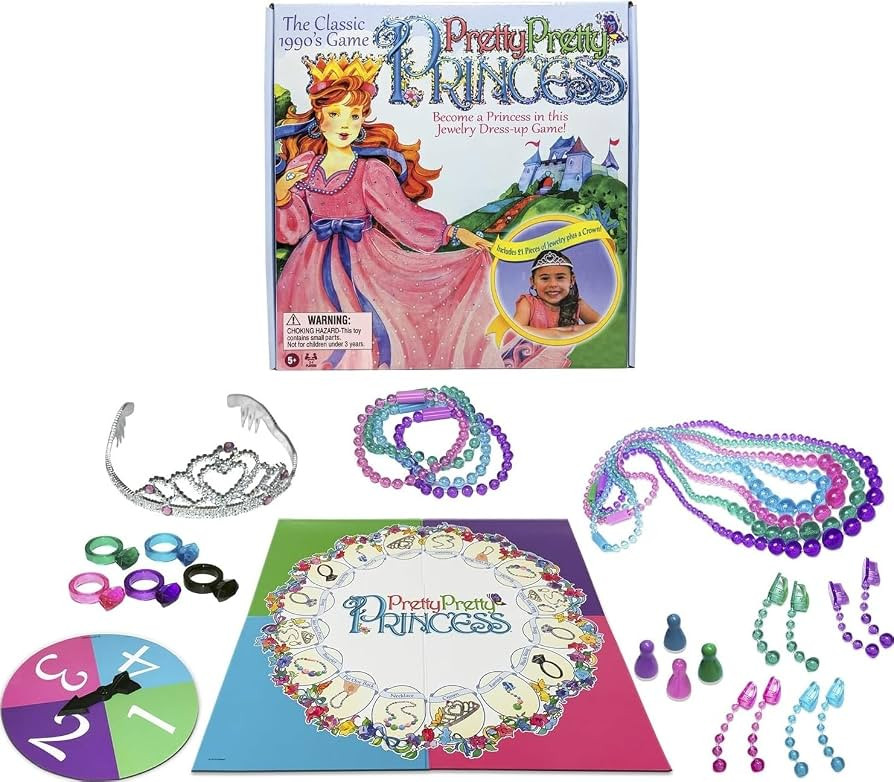 Pretty, Pretty, Princess Game with 90's Artwork, by Winning Moves Games USA | Amazon (US)
