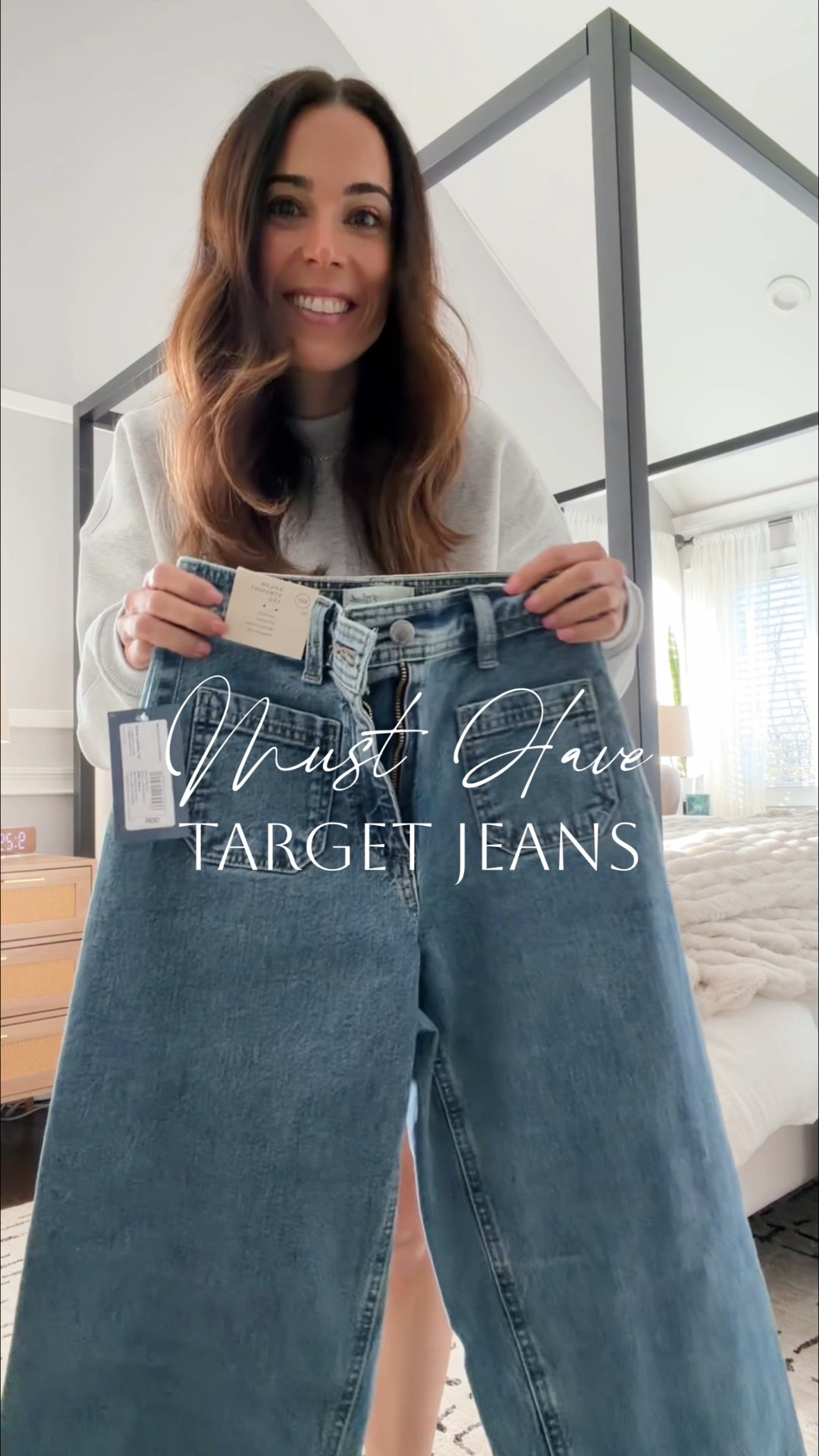 💬 “TARGET” and I’ll send you the details..
Obsessed is an understatement 😍
Target took our favorite viral wide leg jeans and dropped them in a new straight leg version… and this wash?! absolute perfection 👖✨

Same comfy, flattering fit. Same under-$40 magic. Just a little more classic + everyday wearable 🙌🏻
I have a feeling these are about to sell out fast…
🔗

#LTKgrwm #LTKOver40 #LTKSeasonal