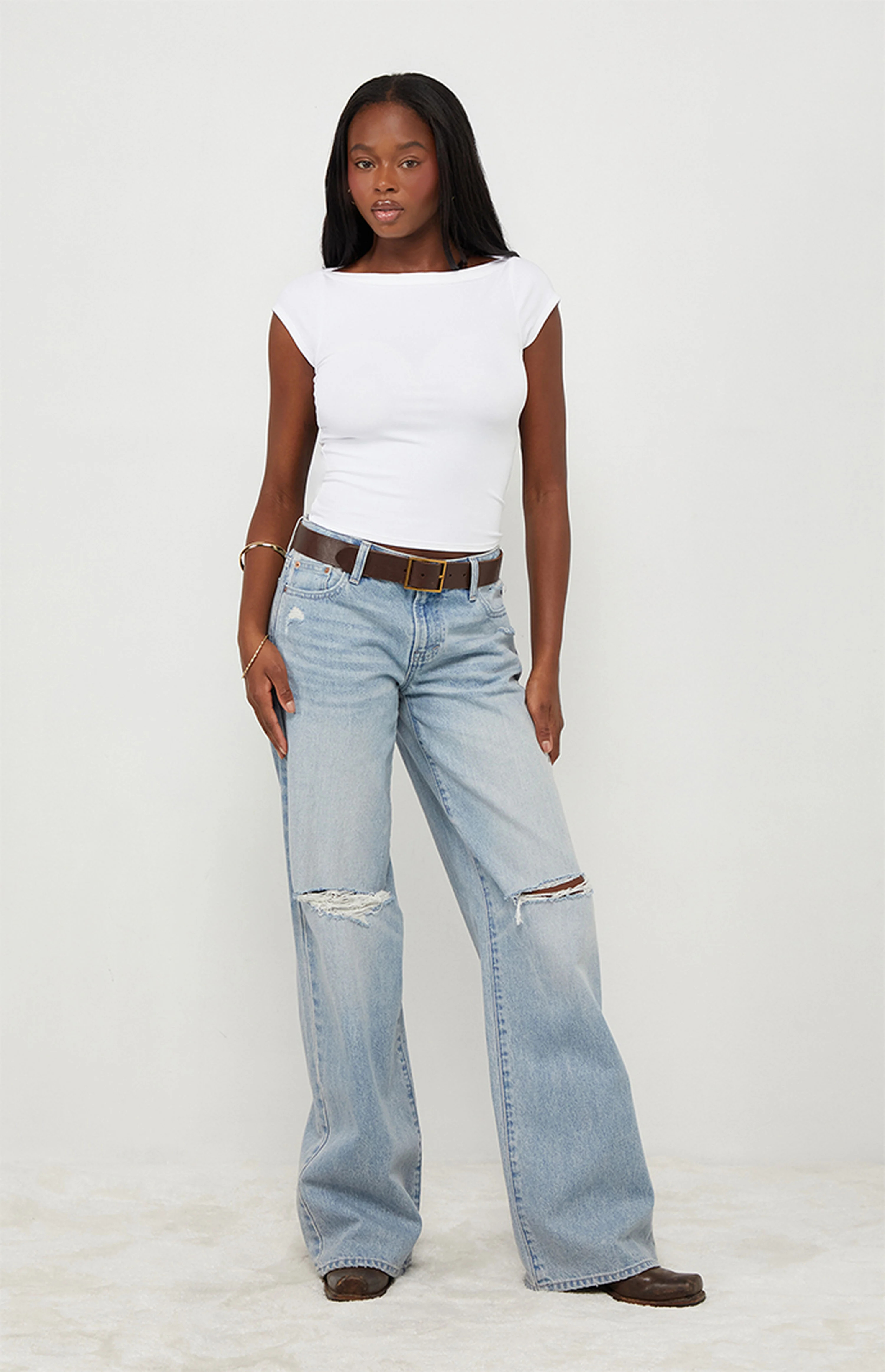 Your Favorite Diana Micro Cap Sleeve T-Shirt | PacSun