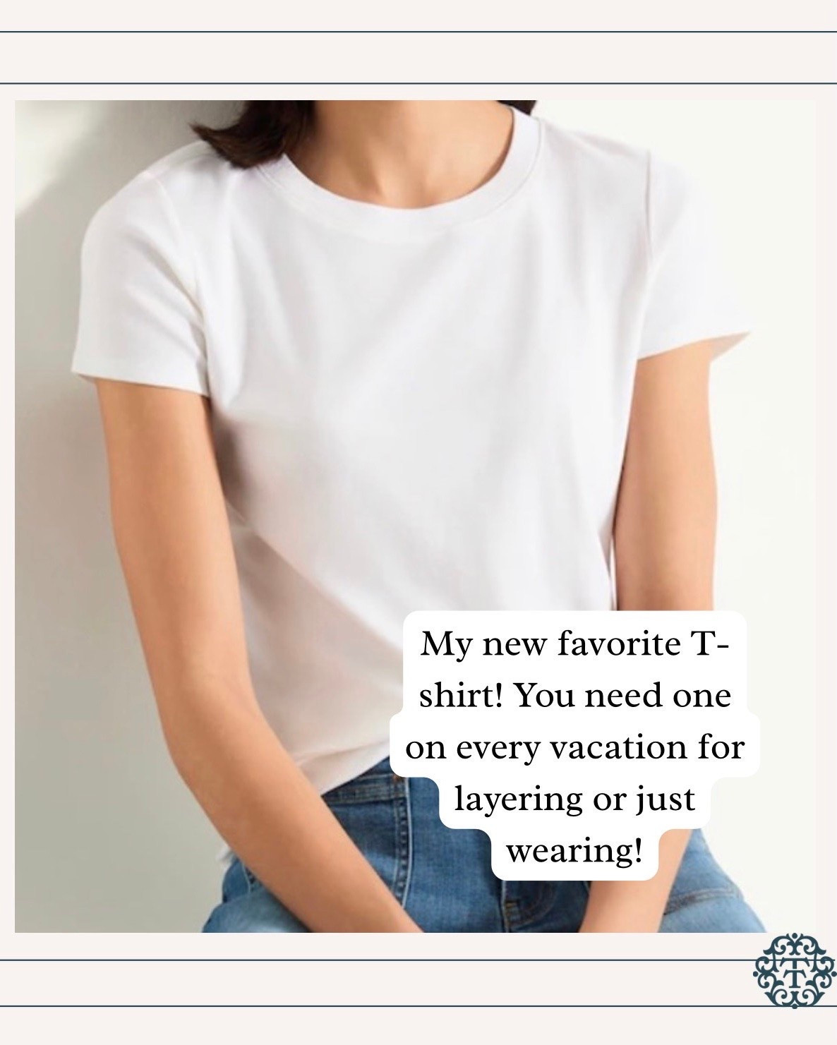 Ok perfect layering t-shirt and perfect for your next trip. s

#LTKdayinmylife #LTKTravel #LTKOver40