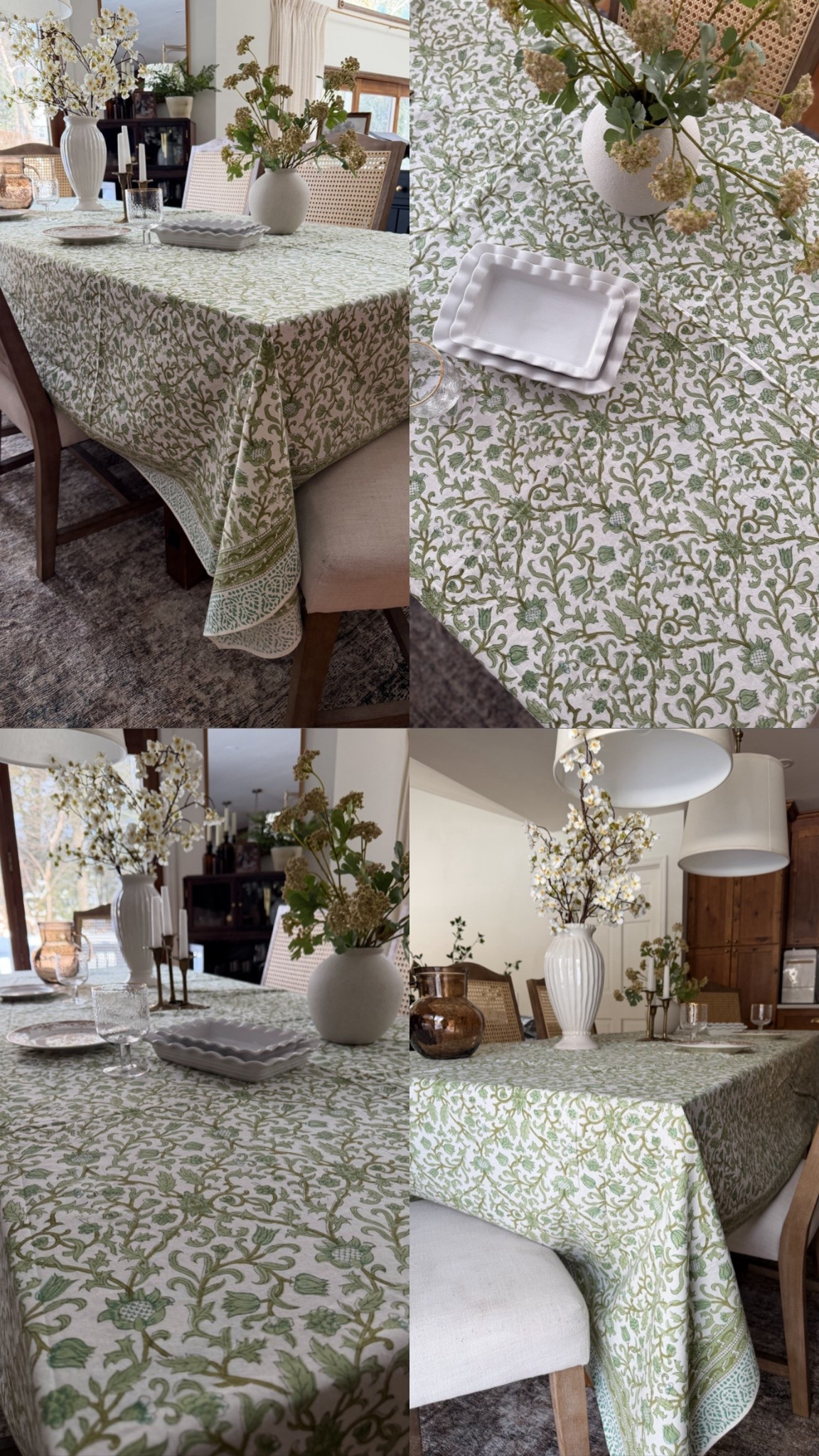 Amazon handmade block print tablecloth

#LTKHome #LTKSaleAlert