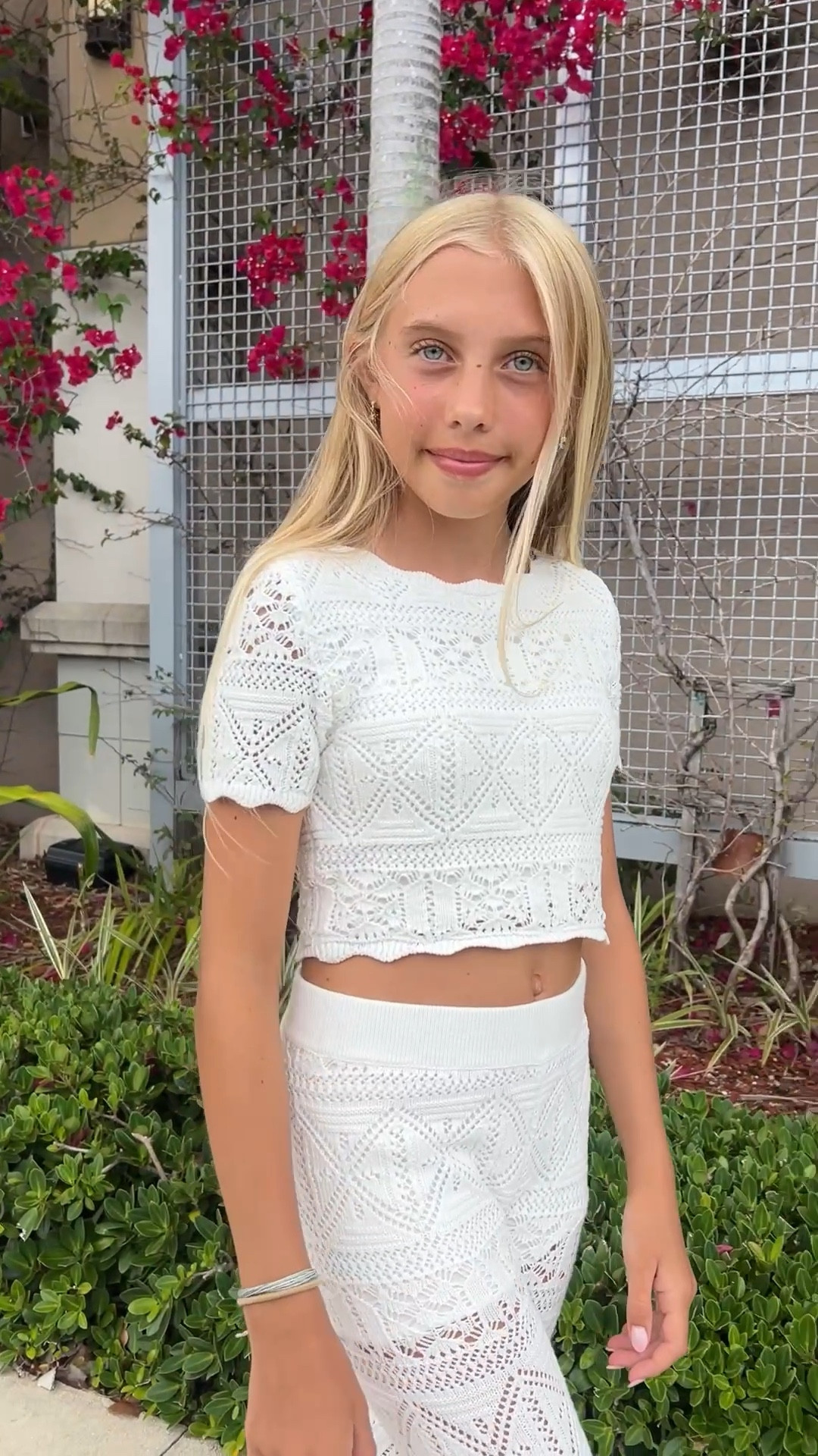 Ella’s go-to for summer 2025—this white crochet-look set from H&M is light, comfy, and totally vacation-ready. It’s perfect for beach days, sunset strolls, or any moment she wants to feel a little extra special. 🌸🤍
Linking it while it’s still in stock—plus more summer outfits we’re loving!
#TweenFashion #HMGirls #SummerStyle2025 #LTKKids #GirlsVacationStyle #TweenOutfits

#LTKSummerEdit #LTKKids #LTKFamily