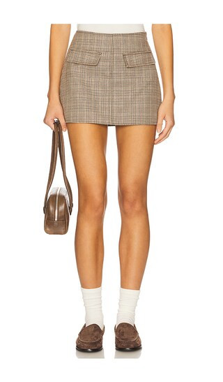 BLANKNYC Skirt in Tan. - size 31 | Revolve Clothing (Global)