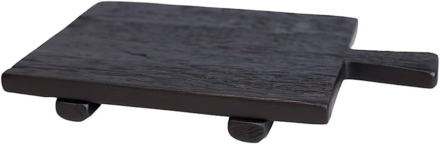 etúHOME Black Wood Footed Board, Riser for Charcuterie Spreads, Charger for Place Settings, Sust... | Amazon (US)