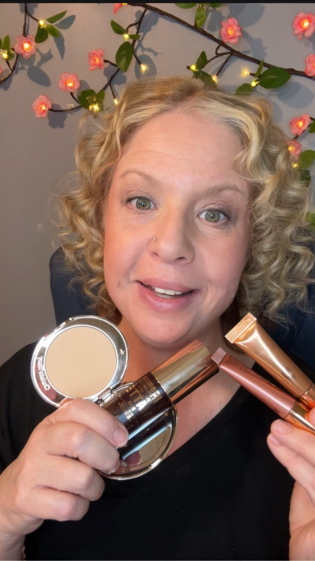 GRWM Charlotte Tilbury new Smoothing Complexion Micro Powder, Airbrush flawless Matte setting spray and beauty light wands pings and spotlight. Mature skin friendly by blurring everything g effortlessly. This is Luxury beauty..IFKYK!

#LTKBeauty #LTKOver40 #LTKgrwm