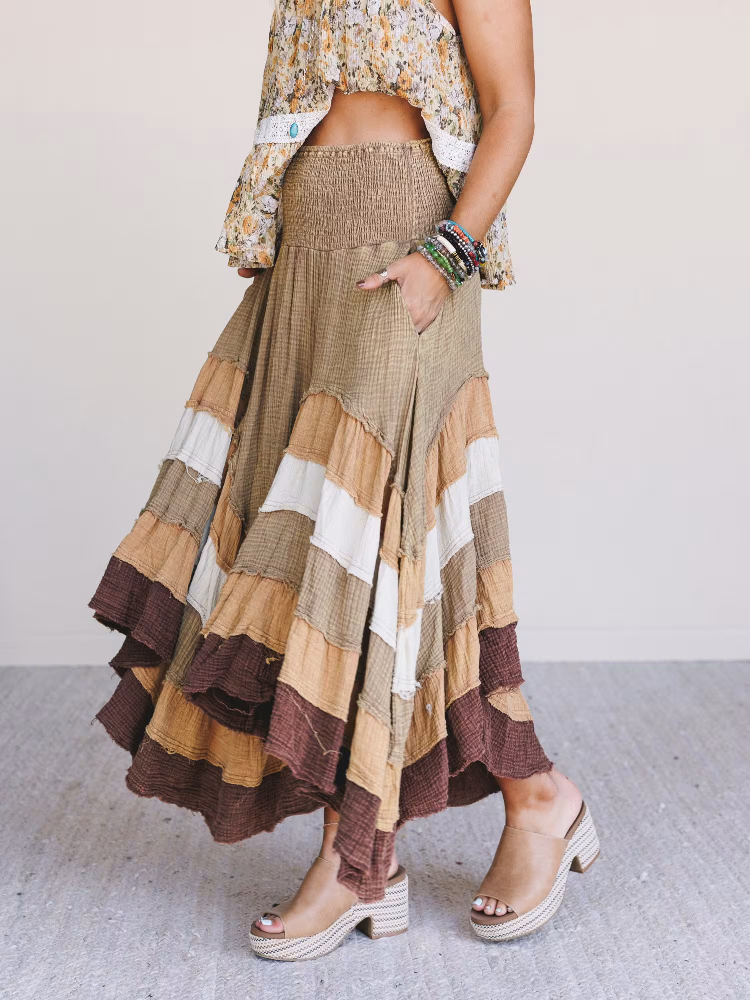 Bohemia Bloom Skirt — Three Bird Nest | Three Bird Nest