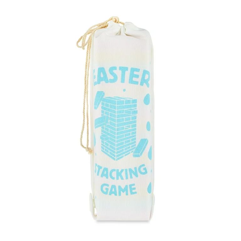 Easter Tumbling Wood Blocks Party Game, 49-Piece Set, by Way to Celebrate | Walmart (US)