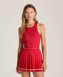 Laser Cut Pleat Dress | Wilson Sporting Goods