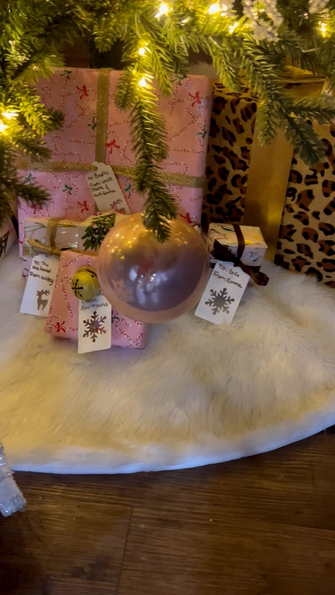 Finally got some gifts wrapped and under the Christmas tree! 🎄 

#LTKHome #LTKHoliday