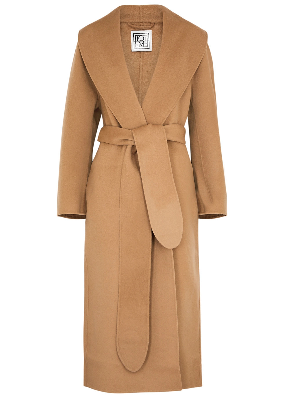 Belted wool coat | Harvey Nichols (Global)