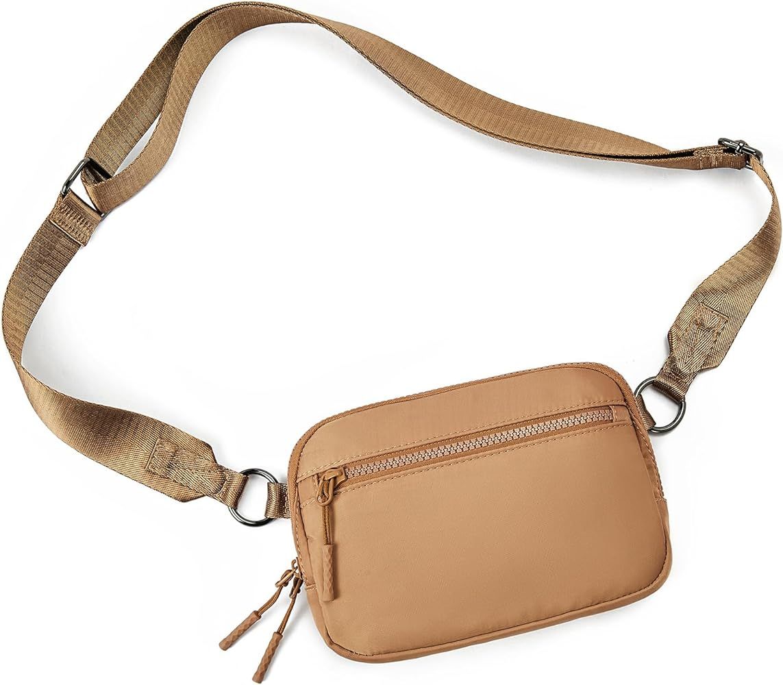 Small Crossbody Bags for Women Nylon with Adjustable Strap, Mini Crossbody Purse, Shoulder Bag Tr... | Amazon (US)