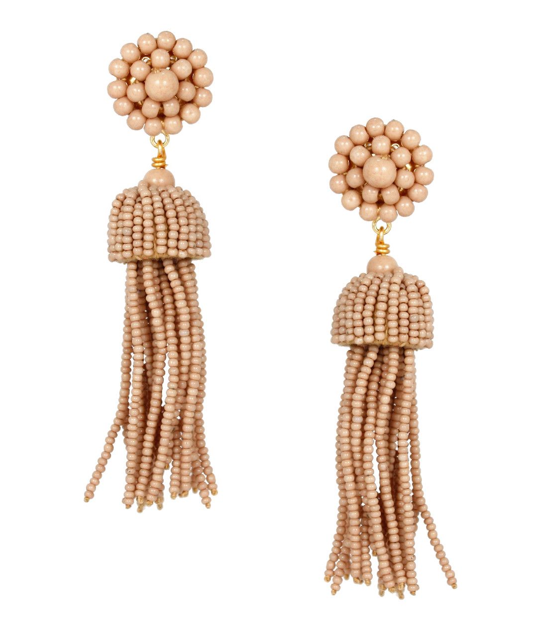 Tassel Earrings - Latte | Lisi Lerch Inc