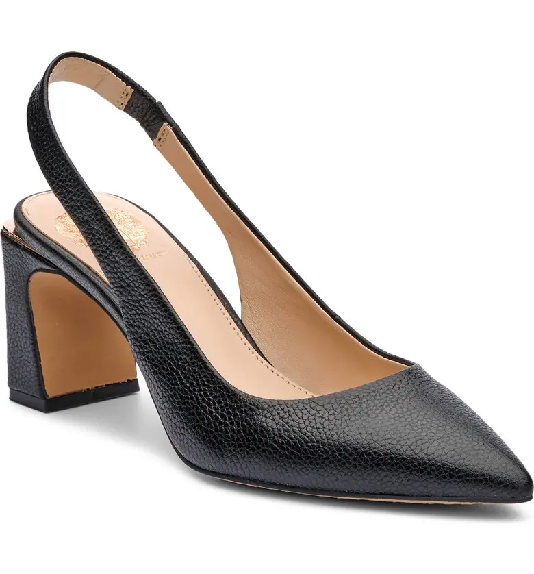 Vince Camuto Hamden Slingback Pointed Toe Pump | Nordstrom | Nordstrom