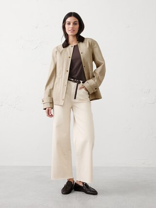 Canvas Utility Jacket | Banana Republic Factory