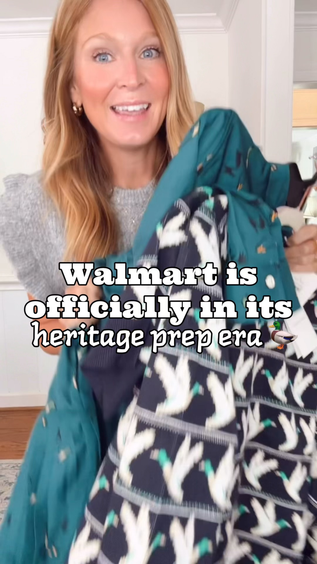 Mallards are trending for fall and Walmart is embracing the heritage prep style!