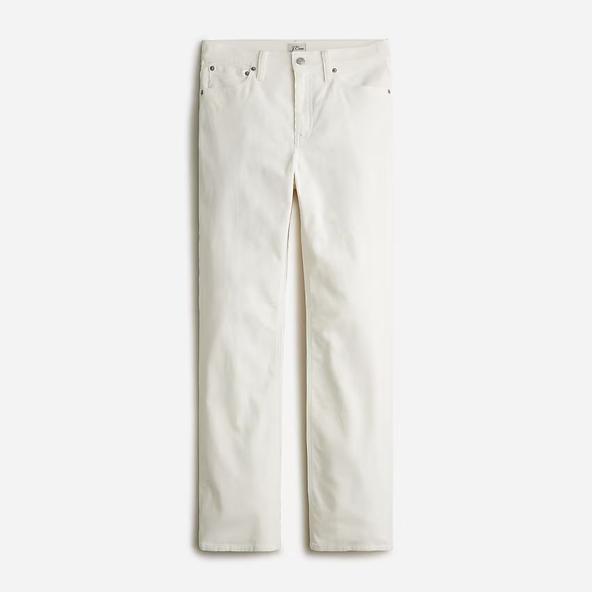 High-rise slim demi-boot pant in corduroy | J.Crew US