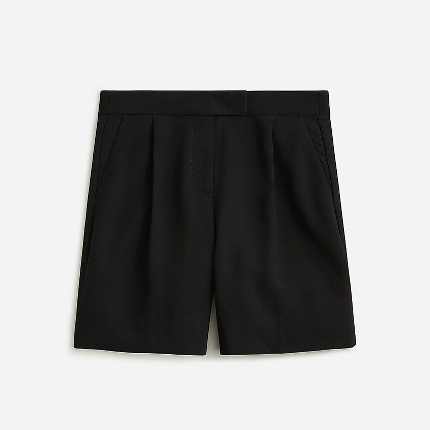 High-rise suit short in city crepe | J.Crew US