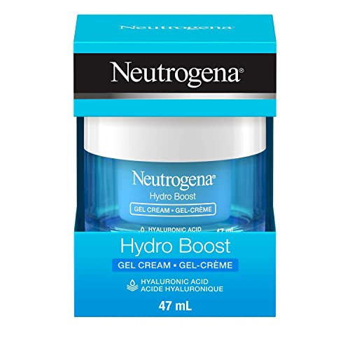 Neutrogena Hydro Boost Gel Cream with Hyaluronic Acid, All-day hydration for Face and Neck, Oil Free and won’t clog pores, 1.6 oz | Amazon (US)