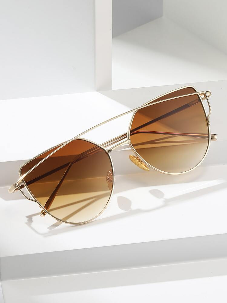 Metal Frame Sunglasses | SHEIN
