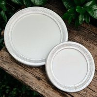 Wooden Round Oak Frame, White Finish, 4x4 To 12x12 Inches | Etsy (US)