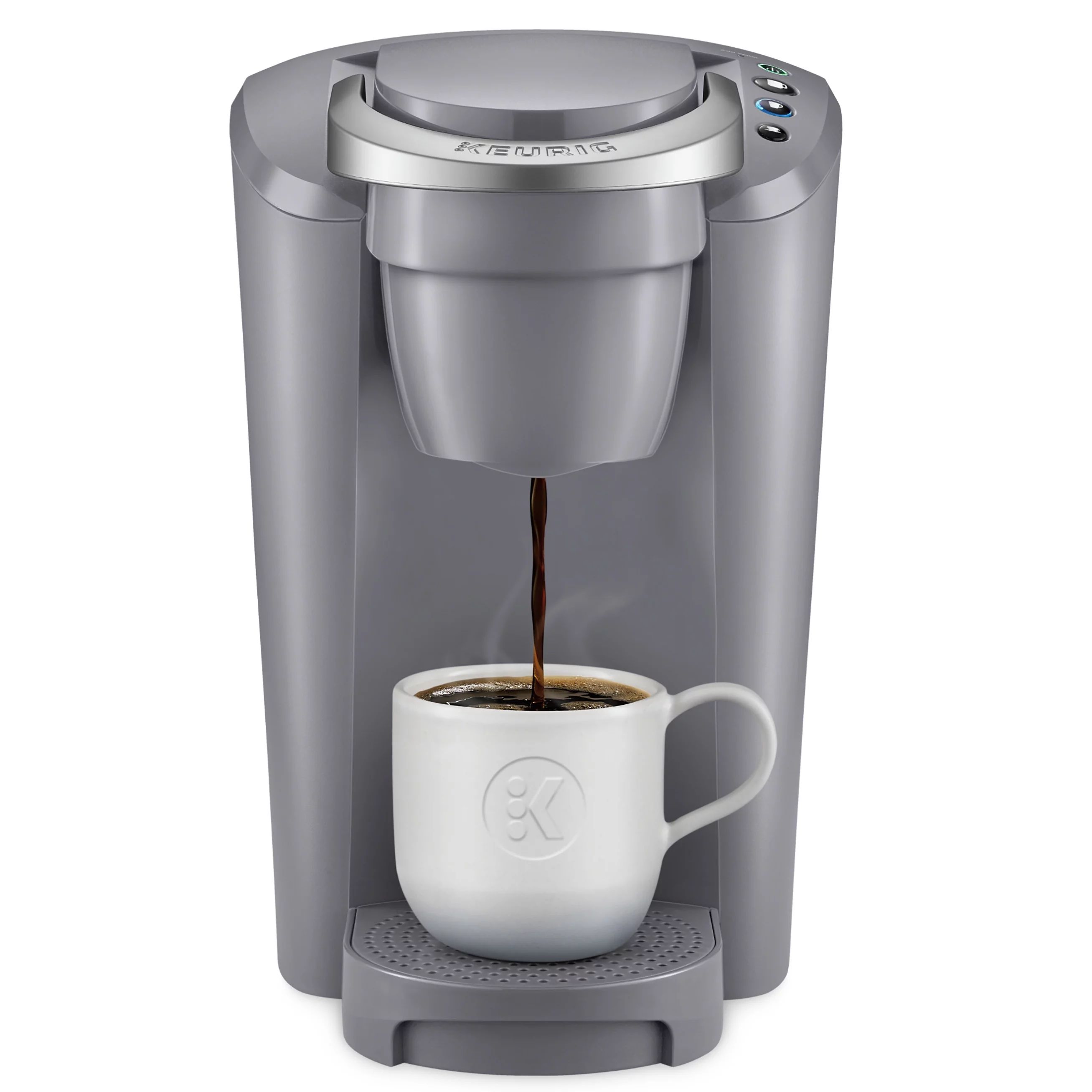 Keurig K-Compact Single-Serve K-Cup Pod Coffee Maker, Moonlight Grey - Walmart.com | Walmart (US)