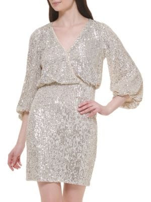 Sequined Cocktail Minidress | Saks Fifth Avenue OFF 5TH