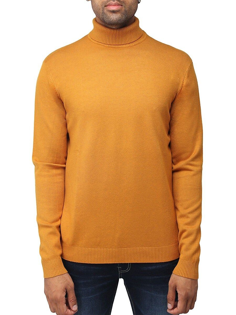 X Ray Men's Turtleneck Sweater - Mustard - Size S | Saks Fifth Avenue OFF 5TH