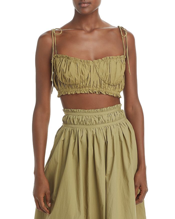 Pari Ruched Crop Top | Bloomingdale's (US)