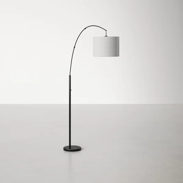 Joan Smart Enabled Arched Floor Lamp | Wayfair North America