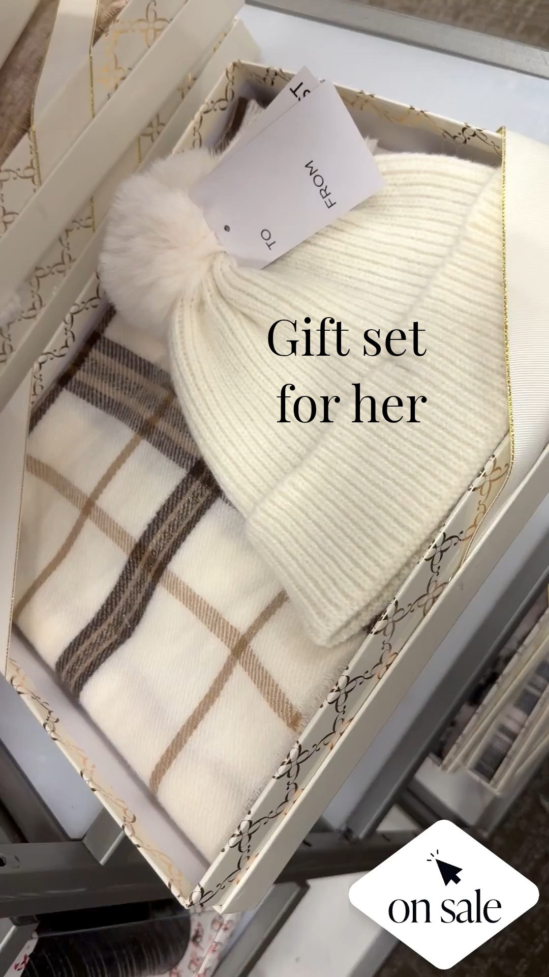 The perfect gift set for her under the tree 🎁✨ This cozy beanie + scarf duo comes ready to gift with a to/from label zero wrapping needed! A must-grab holiday essential great for last-minute gift. #GiftSetForHer #HolidayGiftIdeas #CozyGiftSet #BeanieAndScarfSet #Lastminutegift #WinterAccessories #GiftsForHer #ReadyToGift #HolidayDeals #Kohls #ChristmasGiftsForHer #LTKFinds

#LTKHoliday #LTKGiftGuide