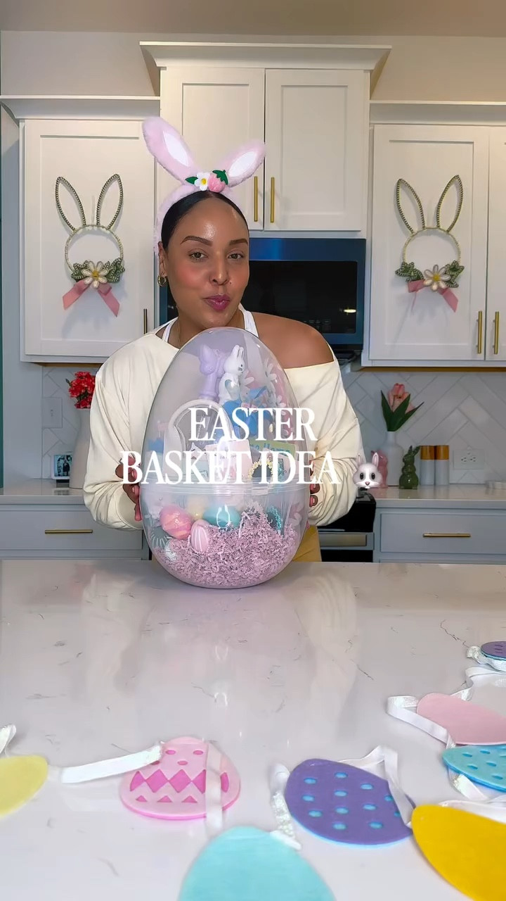 Comment BASKET and I will send the links directly to you. You can shop this egg and other alternatives through the LTK tab in my bio 🐰💗🌼

These large eggs are only $8, such a great basket option!

Ideas for your basket: 
- sunglasses 
- bunny bubbles 
- puff stickers 
- egg chalk 
- hair bows & clips 
- purse 
- eggs 
- board books 
- coloring books 

Follow me for more fun toddler ideas! ✨

#easter #easterbasketideas #eastergiftideas #toddler #momlife

#LTKSeasonal #LTKKids #LTKBaby