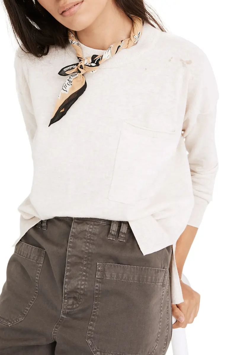 Lightweight Pocket Pullover Sweater | Nordstrom