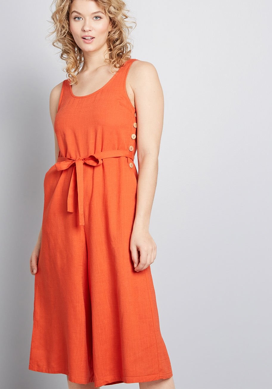 Elated All Over Cropped Jumpsuit | Modcloth